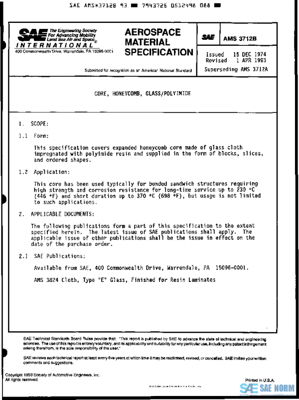 SAE AMS3712B PDF SAE AMS3712B PDF