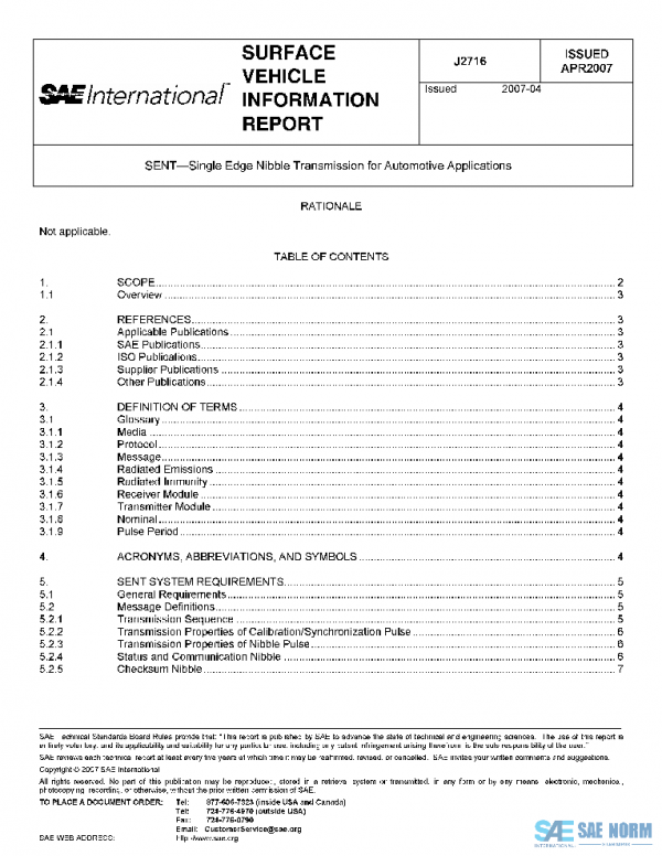 SAE J2716_200704 PDF SAE J2716_200704 PDF