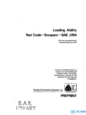 SAE J764_197706 PDF