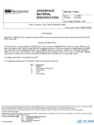 SAE AMSWWT700/2A PDF