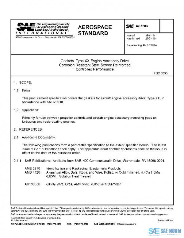 SAE AS7283 PDF
