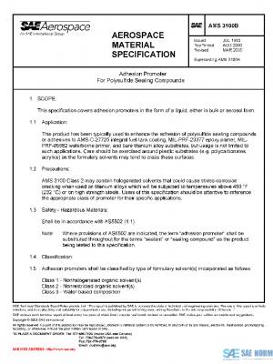 SAE AMS3100B PDF