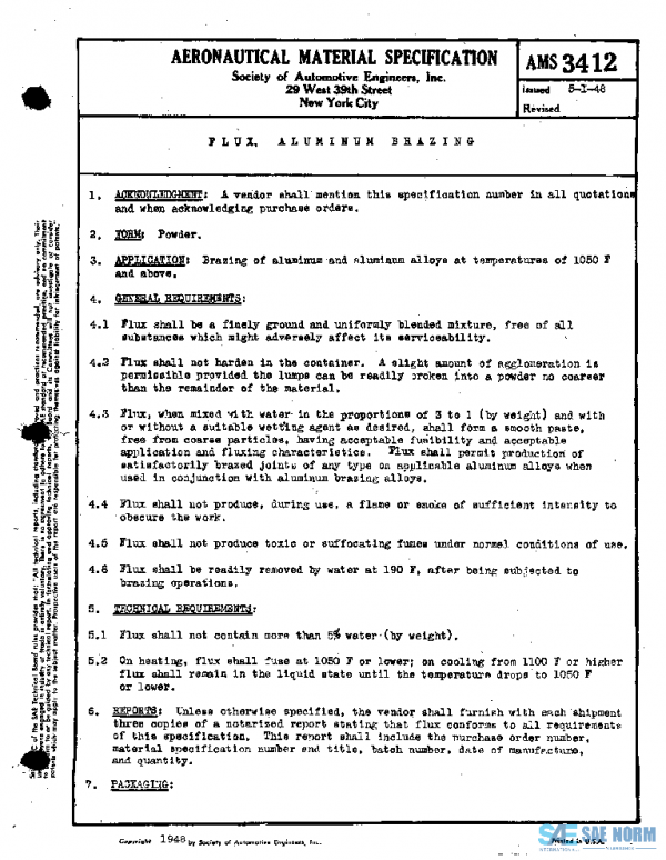 SAE AMS3412 PDF SAE AMS3412 PDF