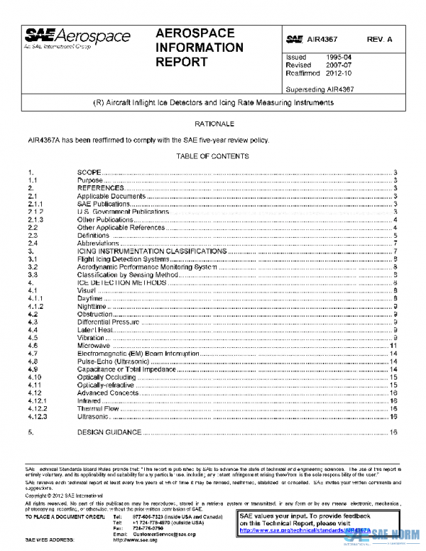 SAE AIR4367A PDF