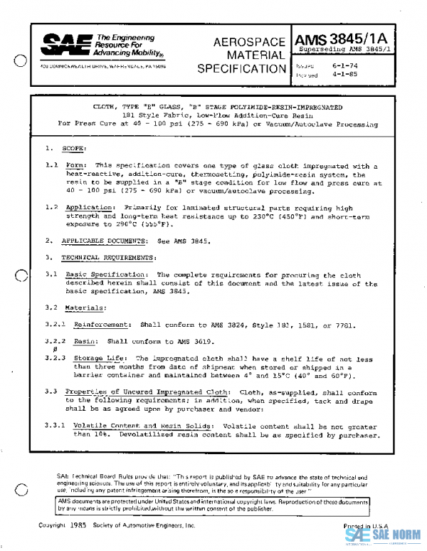 SAE AMS3845/1A PDF