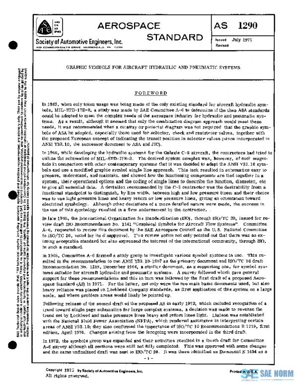 SAE AS1290 PDF SAE AS1290 PDF