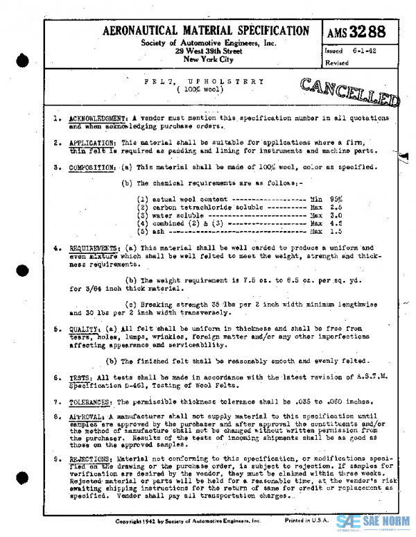SAE AMS3288 PDF SAE AMS3288 PDF