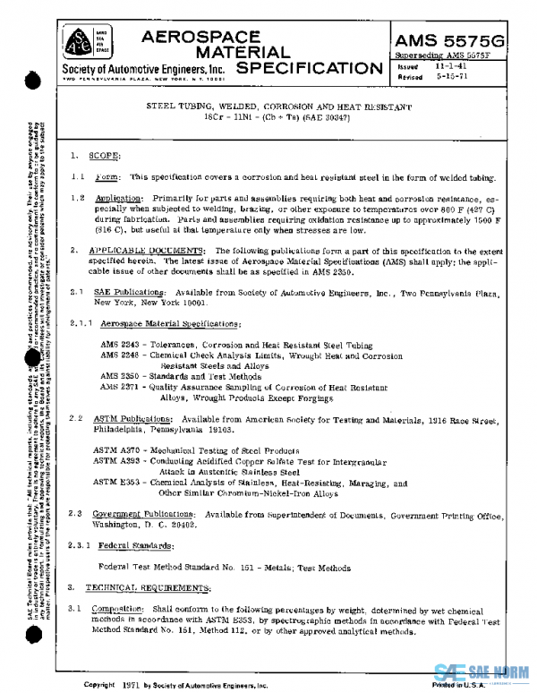 SAE AMS5575G PDF