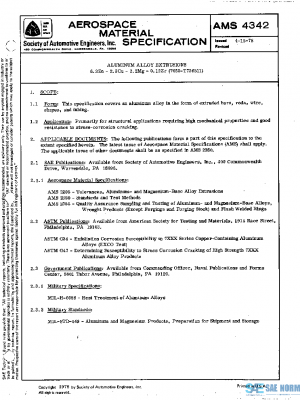 SAE AMS4342 PDF