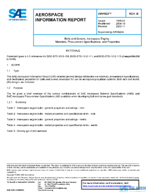 SAE AIR4923B PDF