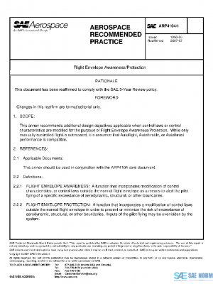 SAE ARP4104/1 PDF