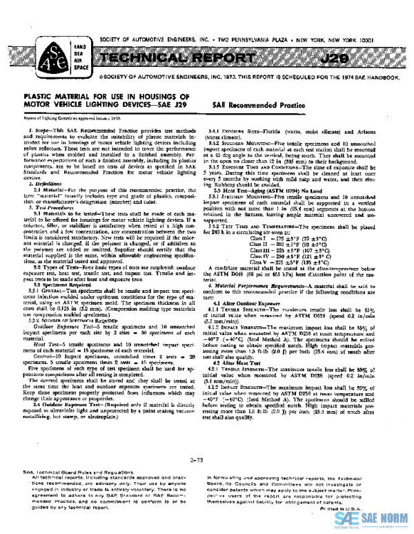 SAE J29_197301 PDF