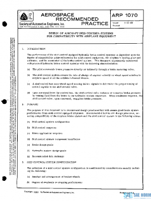 SAE ARP1070 PDF