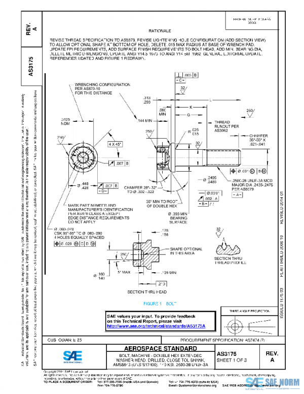 SAE AS3175A PDF