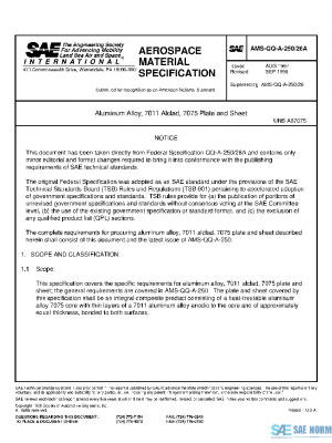 SAE AMSQQA250/26A PDF