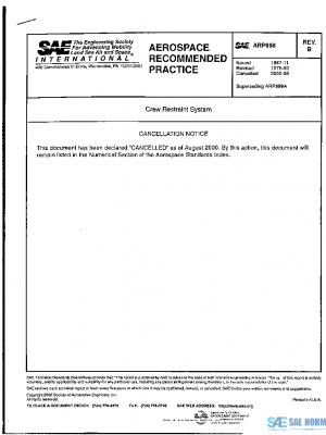 SAE ARP998B PDF