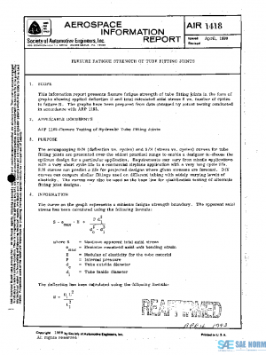 SAE AIR1418 PDF