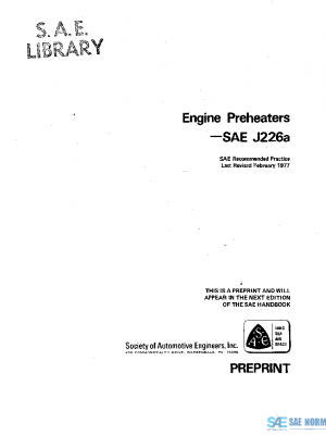 SAE J226A_197702 PDF