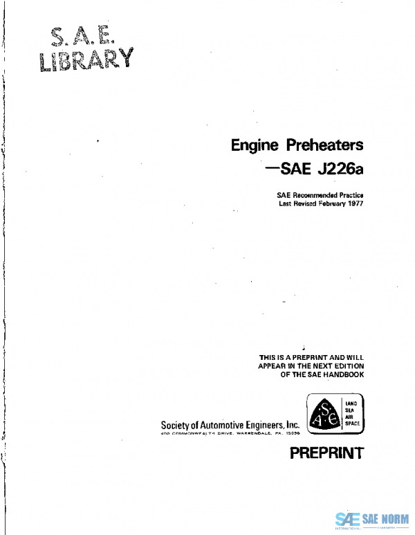 SAE J226A_197702 PDF