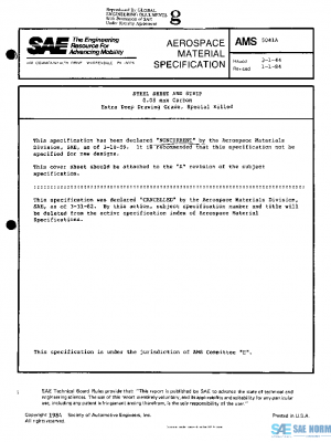 SAE AMS5041A PDF