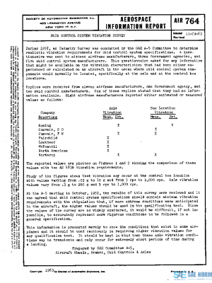 SAE AIR764 PDF