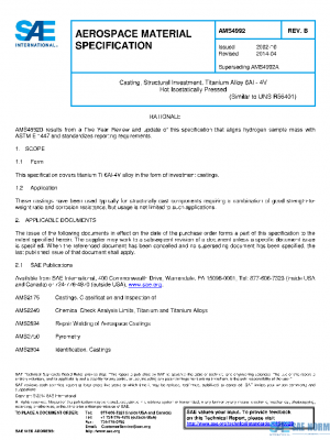 SAE AMS4992B PDF