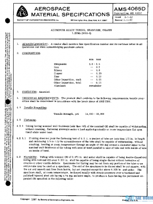 SAE AMS4065D PDF
