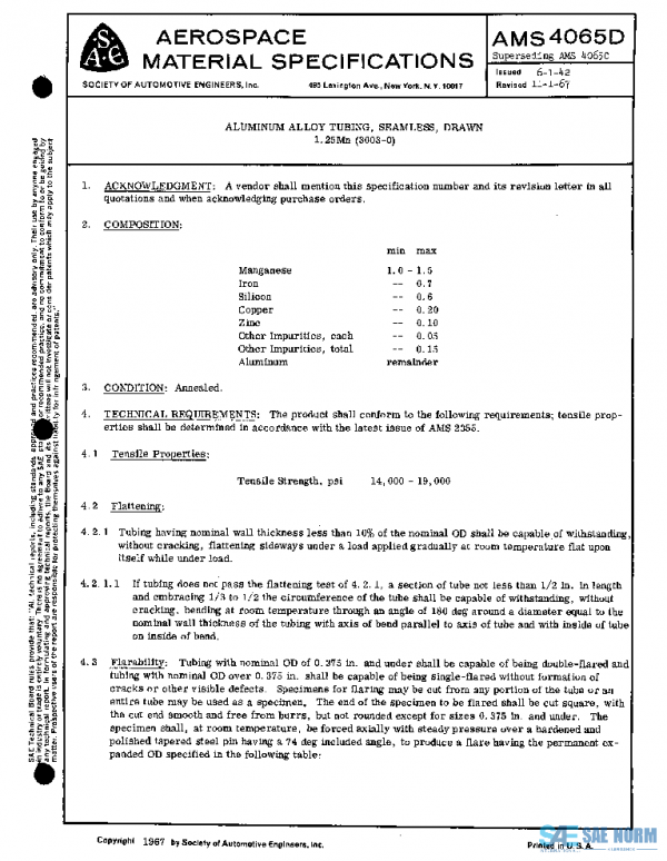 SAE AMS4065D PDF