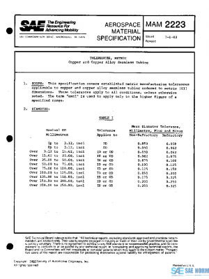 SAE MAM2223 PDF