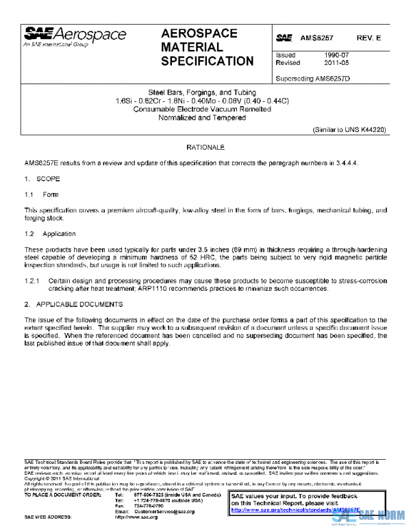 SAE AMS6257E PDF