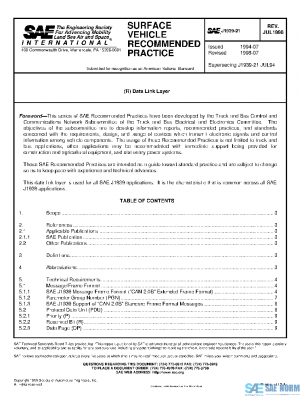 SAE J1939/21_199807 PDF SAE J1939/21_199807 PDF