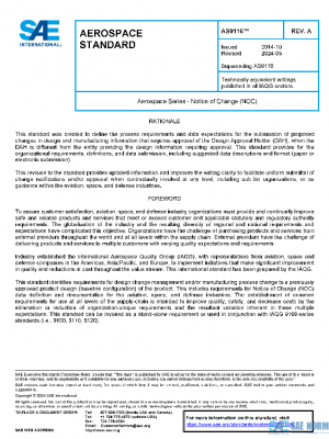 SAE AS9116A PDF