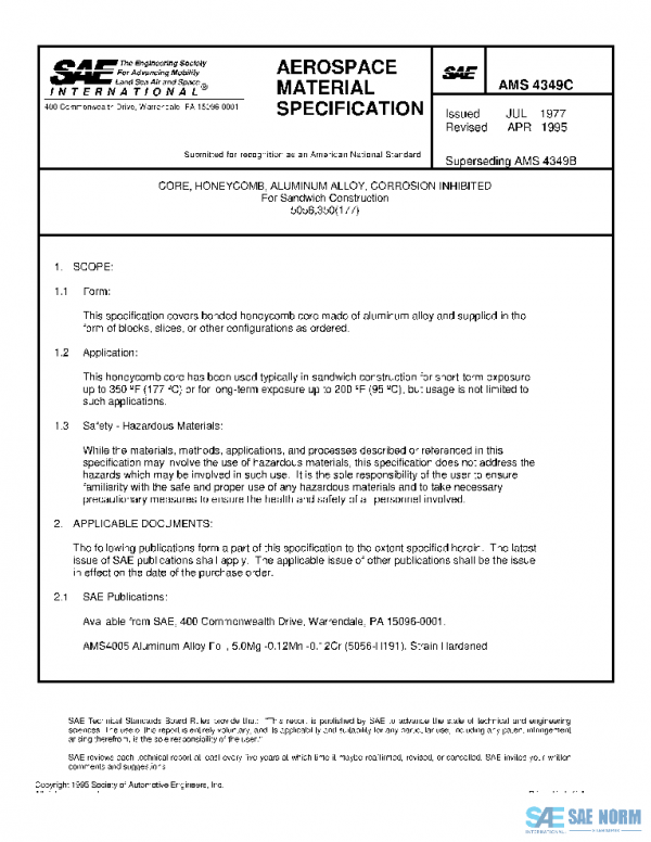 SAE AMS4349C PDF