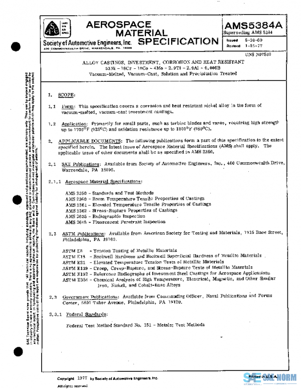 SAE AMS5384A PDF