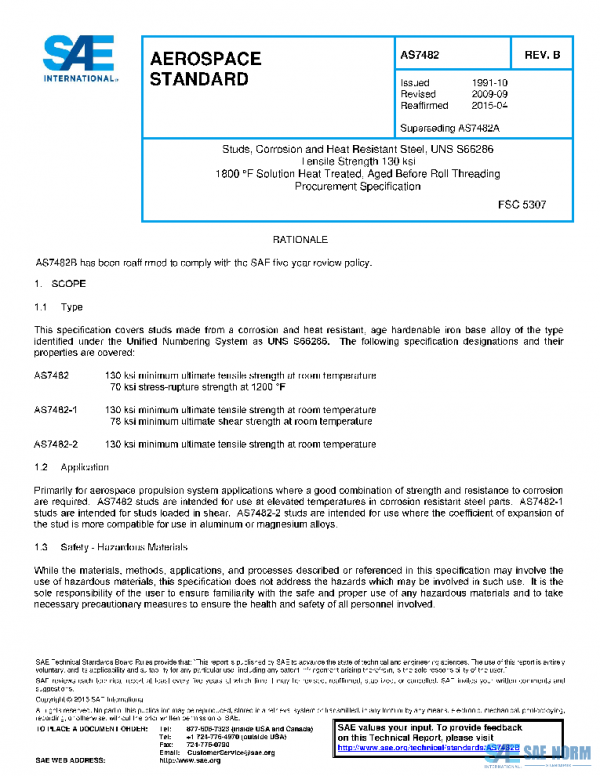 SAE AS7482B PDF