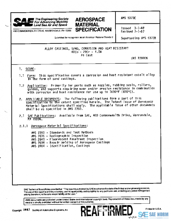 SAE AMS5373C PDF