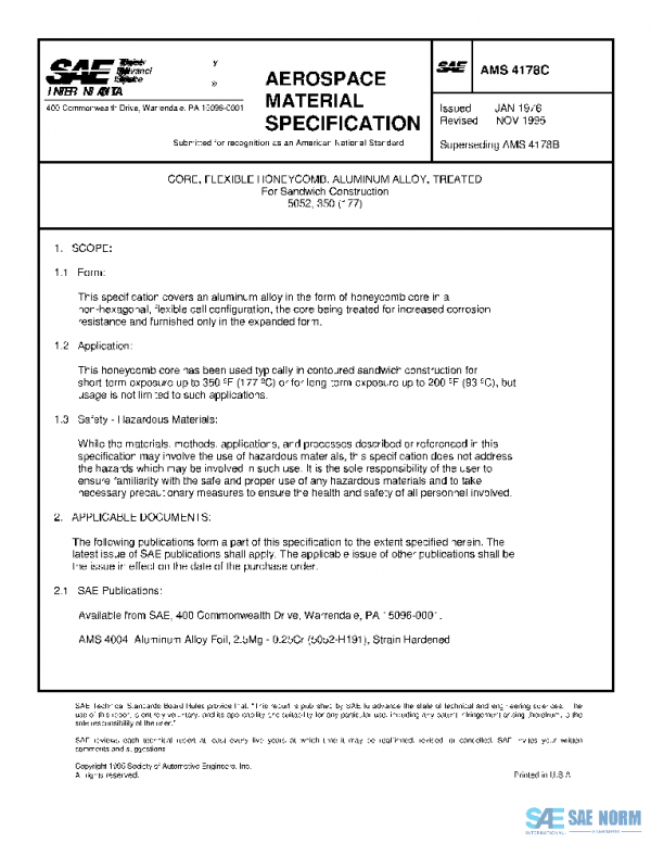 SAE AMS4178C PDF