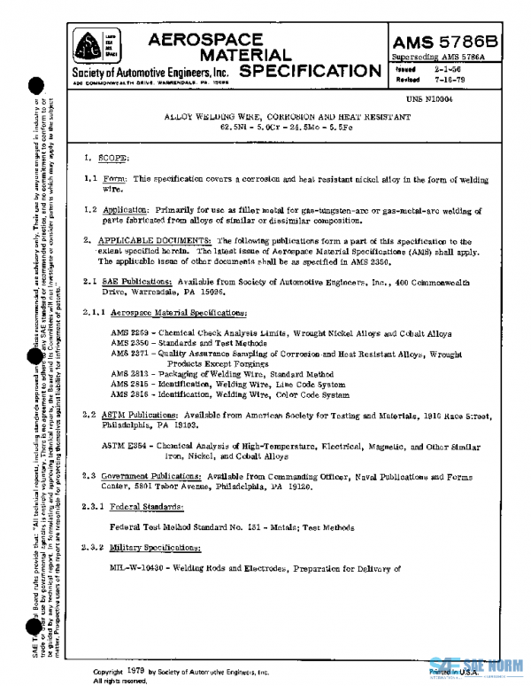 SAE AMS5786B PDF
