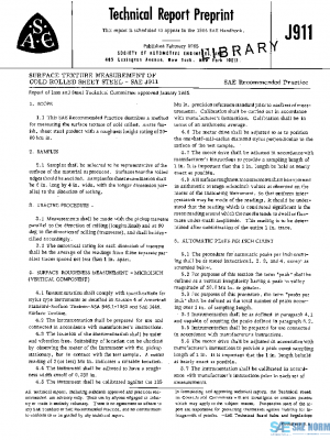 SAE J911_196501 PDF