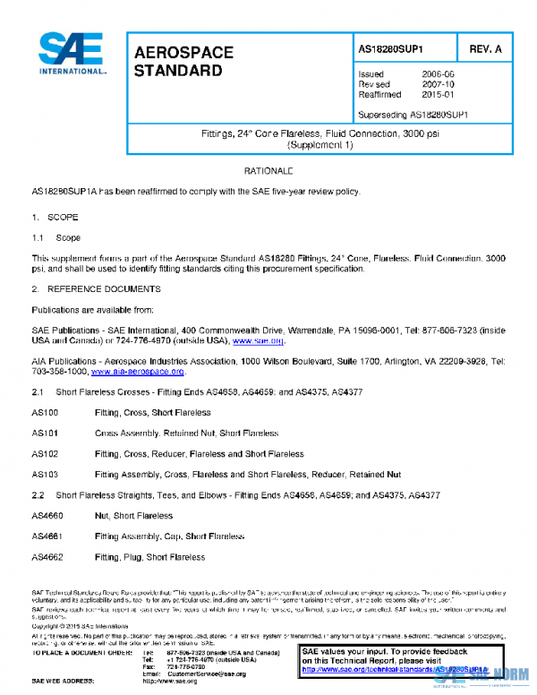 SAE AS18280SUP1A PDF
