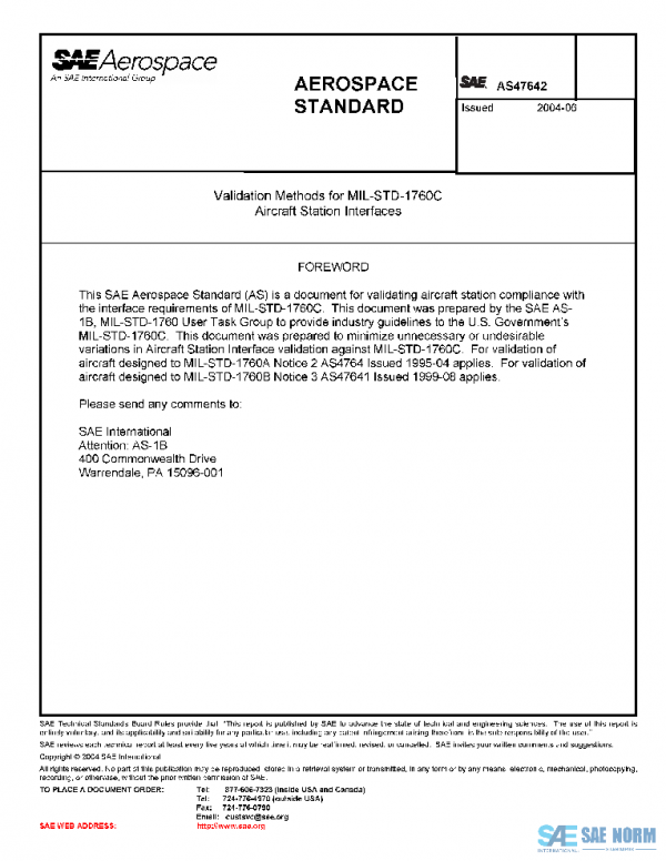 SAE AS47642 PDF