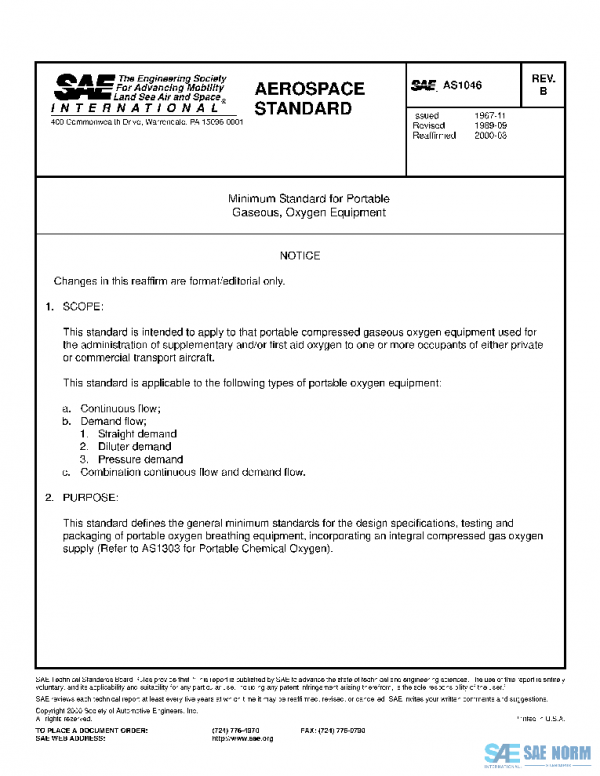 SAE AS1046B PDF SAE AS1046B PDF