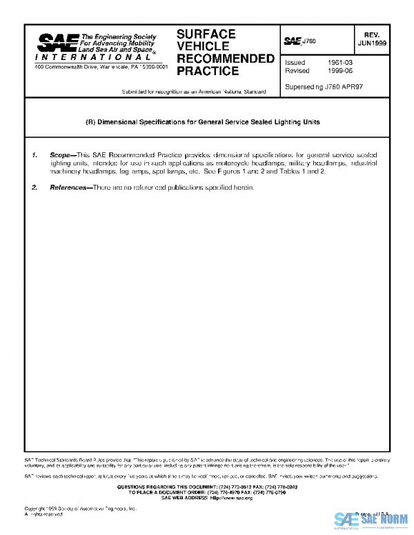 SAE J760_199906 PDF