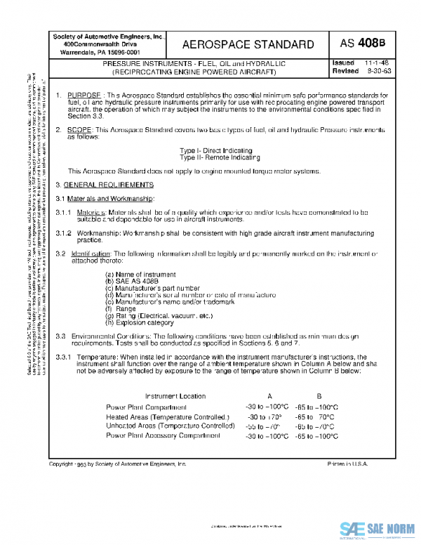 SAE AS408B PDF SAE AS408B PDF