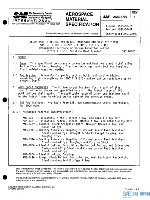 SAE AMS5708F PDF