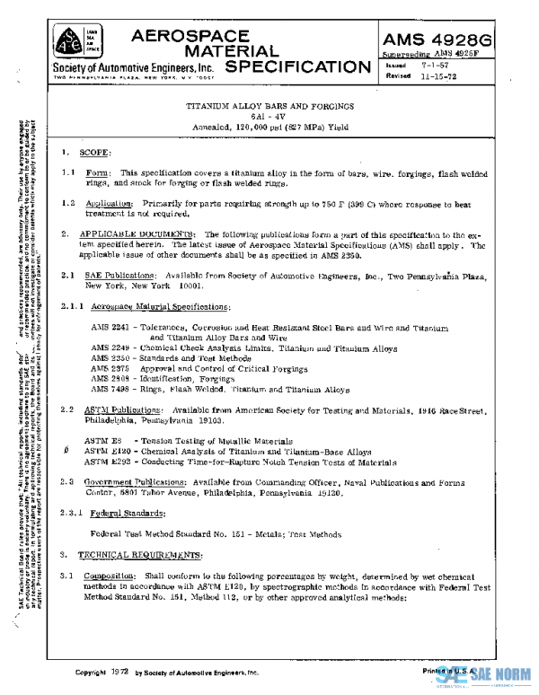 SAE AMS4928G PDF