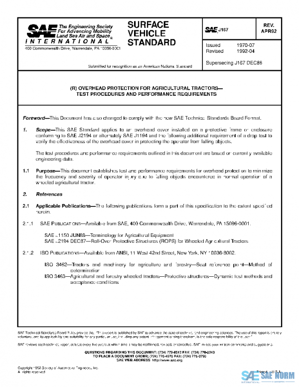 SAE J167_199204 PDF