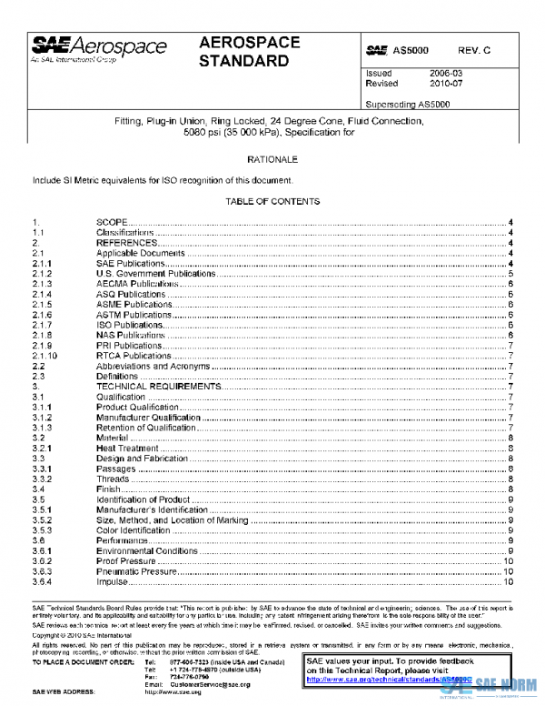 SAE AS5000C PDF