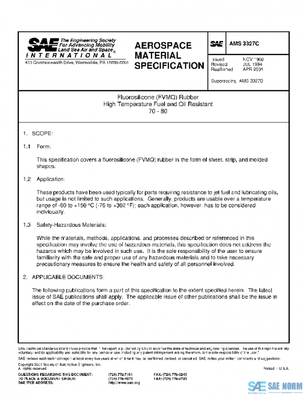 SAE AMS3327C PDF