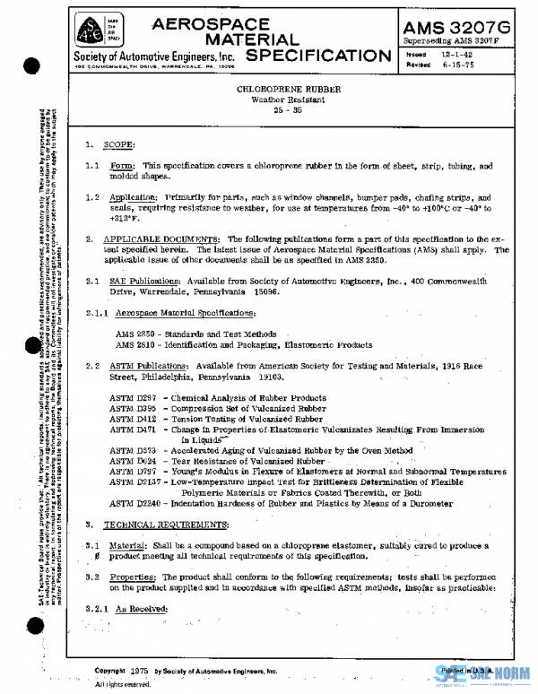 SAE AMS3207G PDF